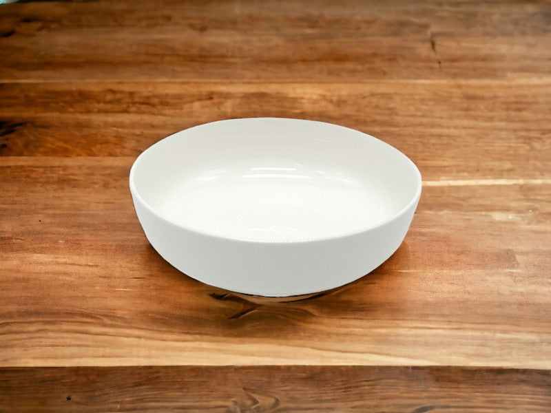 白食器丸縁鉢（ニューボン、約１６．８ｃｍ）