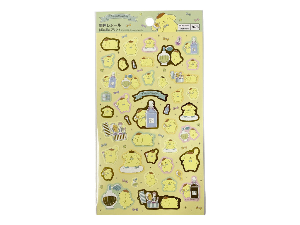 箔押しシール（ポムポムプリン） - 100均 通販 ダイソーネット
