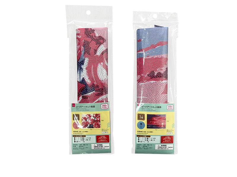 ビーズアートキット絵画（バラ／海） - 100均 通販 ダイソーネット