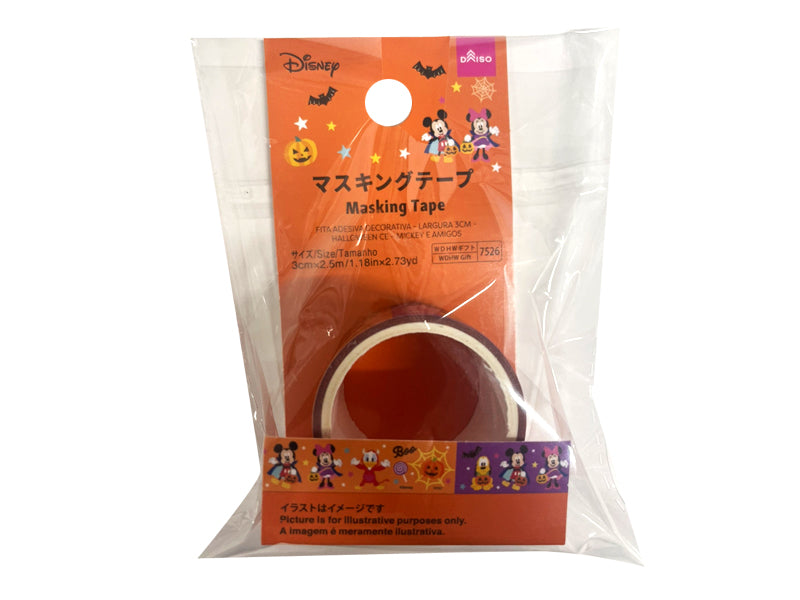 マスキングテープ、ハロウィンCE（ミッキー＆フレンズ） - 100