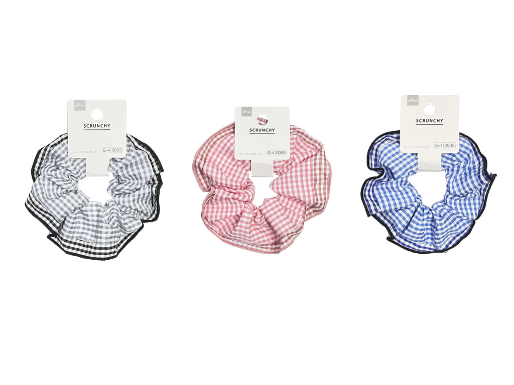 シュシュ（ギンガムチェック） - 100均 通販 ダイソーネットストア【公式】