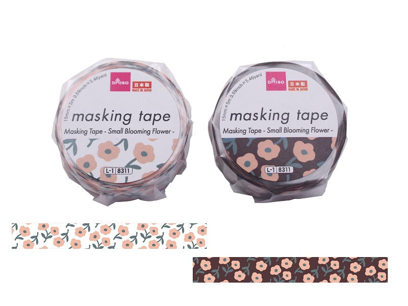 マスキングテープ（小さく咲く花） - 100均 通販 ダイソーネットストア