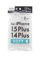iPhone 15Plus/14Plus用ソフトクリアケース