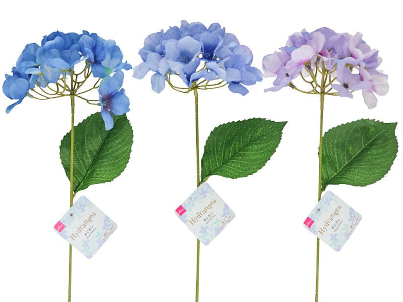 布リース*バスケット 紫陽花小路* （あじさいピック（ホワイト