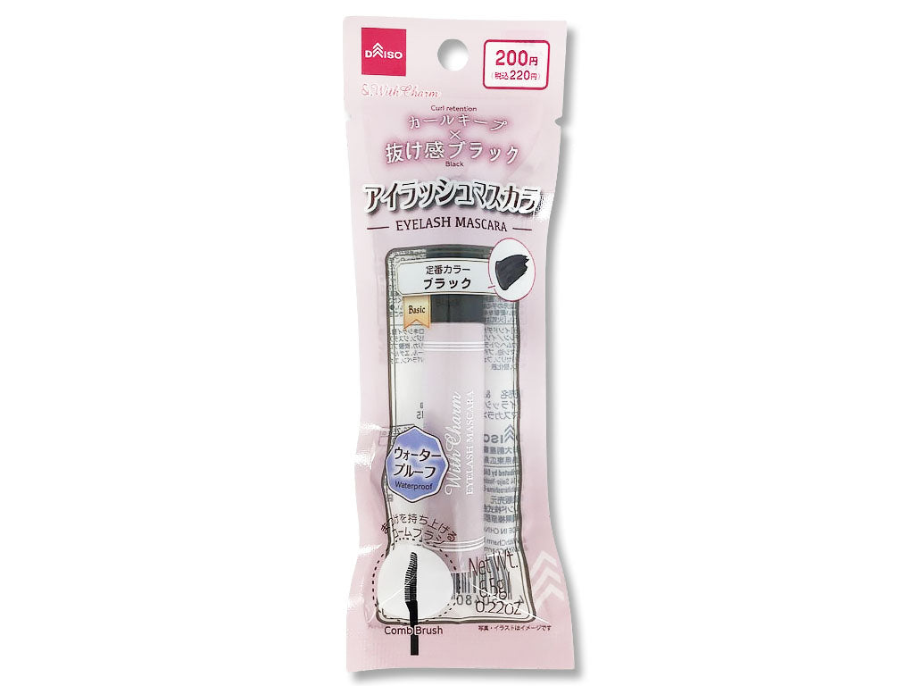 ＆．WithCharm アイラッシュマスカラ ブラック - 100均 通販