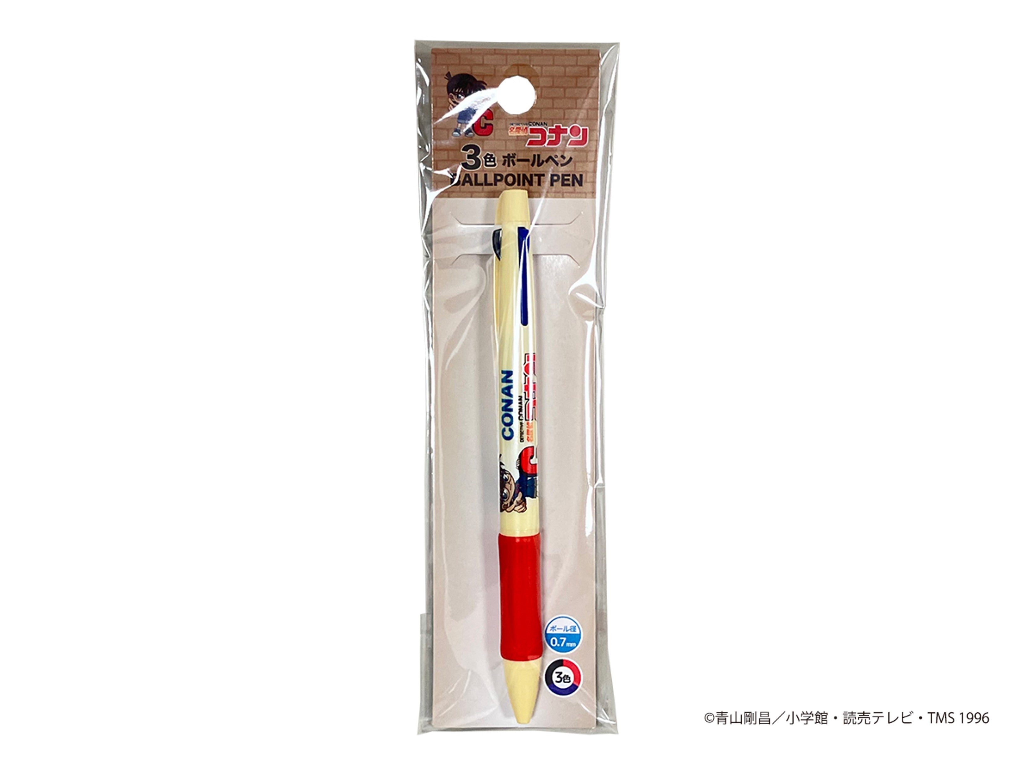 名探偵コナン 三色ボールペン コナン - 100均 通販 ダイソーネット