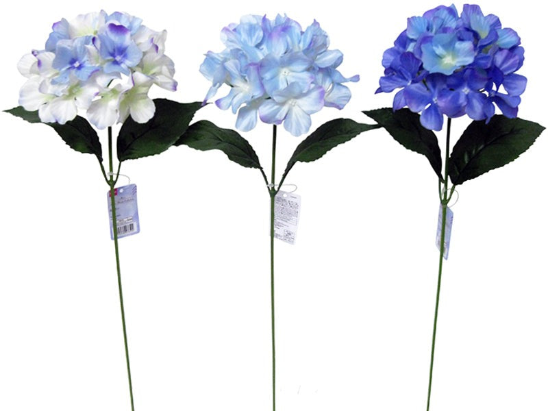 紫陽花】ベビーヘアクリップ キッズヘアクリップ ヘアピン あじさい ②