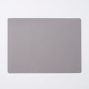 フェイクレザーマット(角型、ダークグレー・ライトグレー)