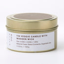 キャンドル(木芯、バニラ)