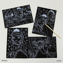 スクラッチアート(ちいさなプリンセス ソフィア)