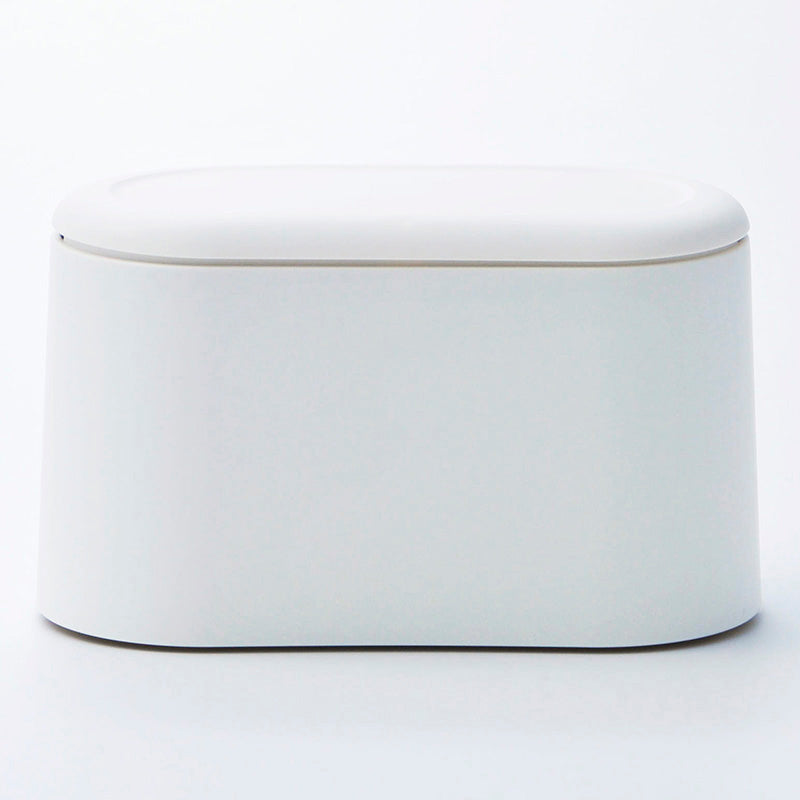 卓上用蓋付ゴミ箱（ワンプッシュ式、WH） - 100均 通販 ダイソー