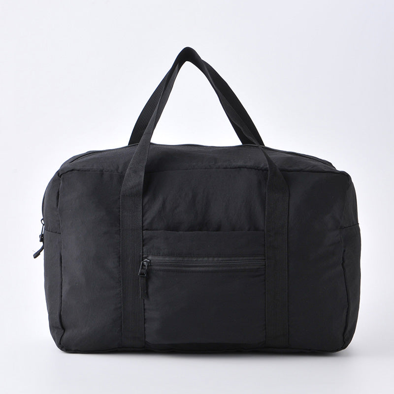 ソフトナイロン折りたたみ収納ボストンバッグ（BK） - 100均 通販