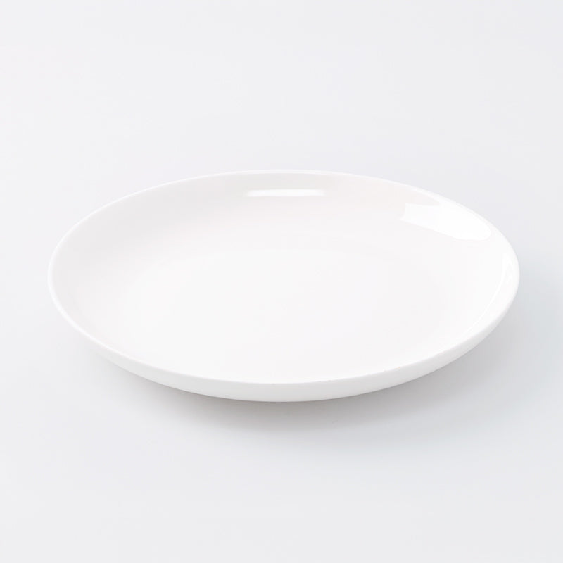 ボーンチャイナ平皿（リムが使いやすい）20cm - 100均 通販