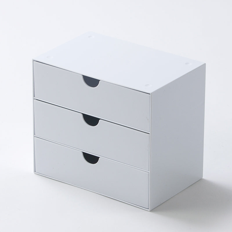 小物入れ引出し収納ケース（3段）17cm×11cm×15cm - 100均