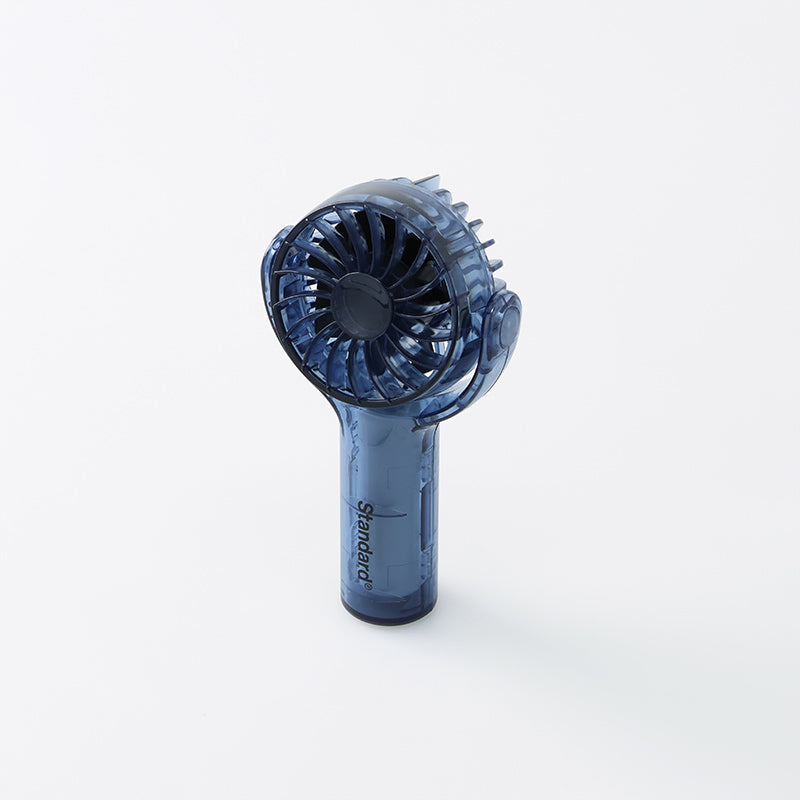 首振りミニ扇風機（クリア、BL） - 100均 通販 ダイソーネットストア