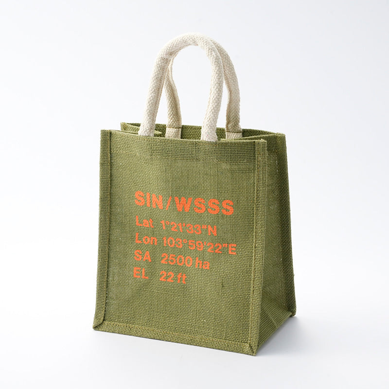 カラージュートバッグ（A6、SIN） - 100均 通販 ダイソーネット