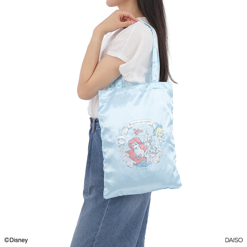 サテントートバッグ、LMT（リトル・マーメイド） - スリーピー