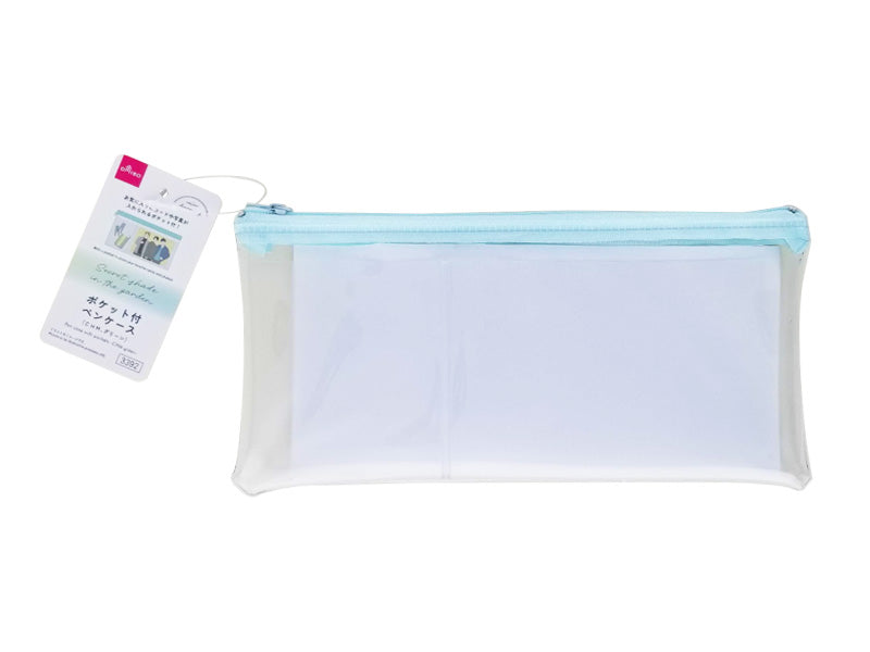 ポケット付ペンケース（CHM、グリーン） - 100均 通販 ダイソー
