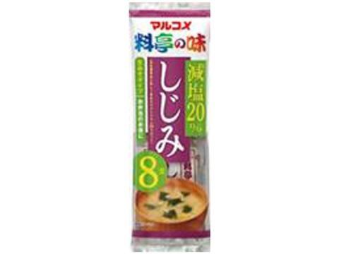マルコメ 即席生みそ汁減塩しじみ 8食 - 100均 通販 ダイソーネット