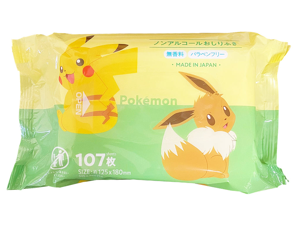 【値下げ】おしりふき まとめ売り ポケモンおしりふき 107枚 - 100均 通販 ダイソーネット