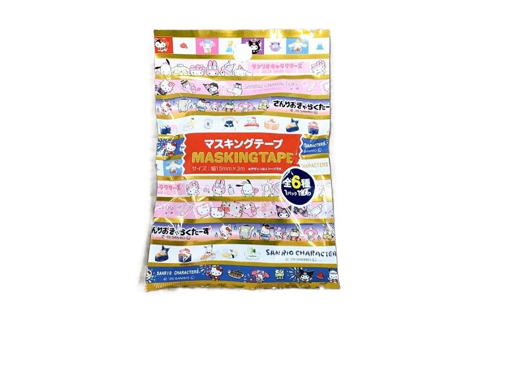 ナガノ✕‬ サンリオキャラクターズ マスキングテープコレクション 1BOX ナガノ×サンリオキャラクターズ マスキングテープコレクション