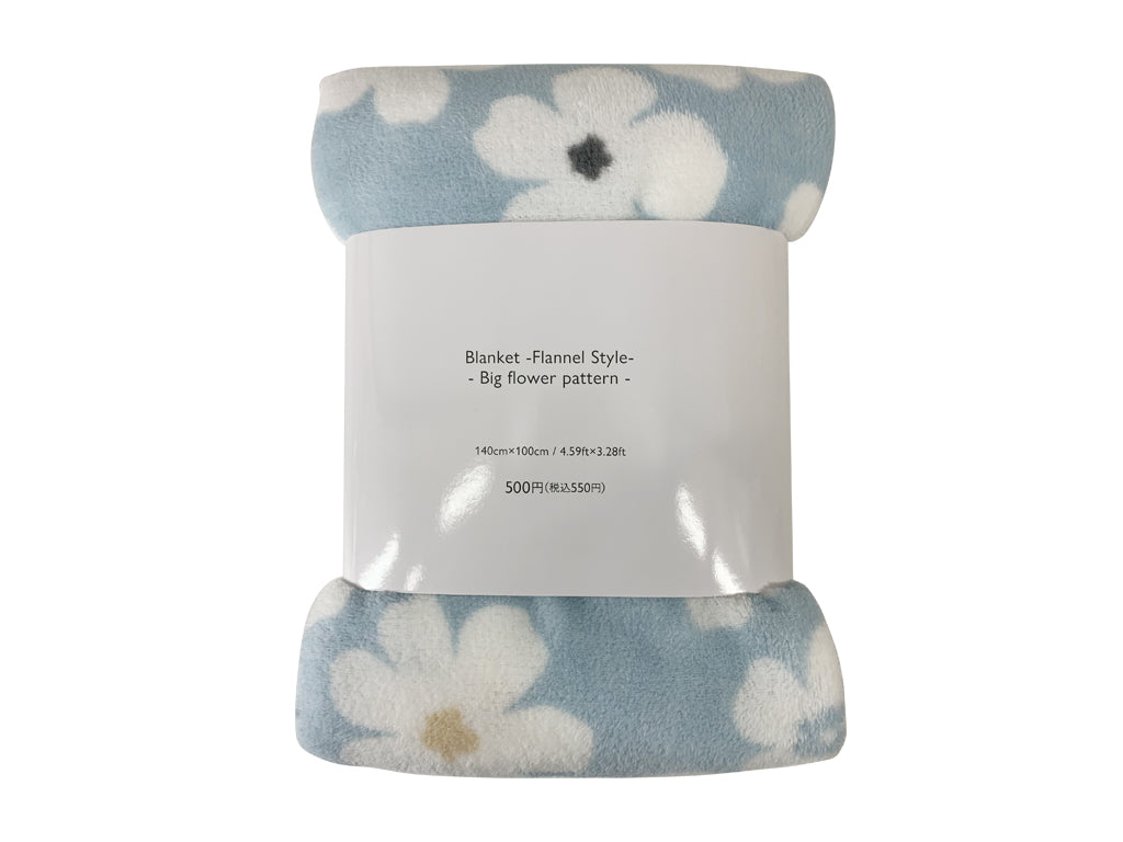 ブランケット（フランネル調、大花柄） - スリーピーネットストア通販