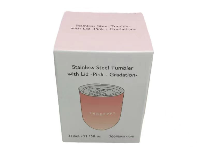 蓋付ステンレスタンブラー（PK、グラデーション） - スリーピー