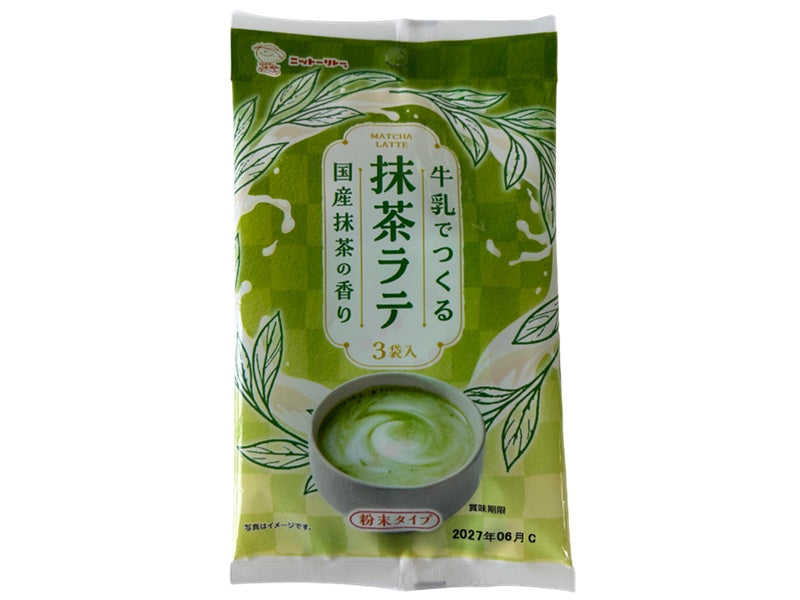 日東食品工業 抹茶ラテ 30g（3袋） - 100均 通販 ダイソーネット