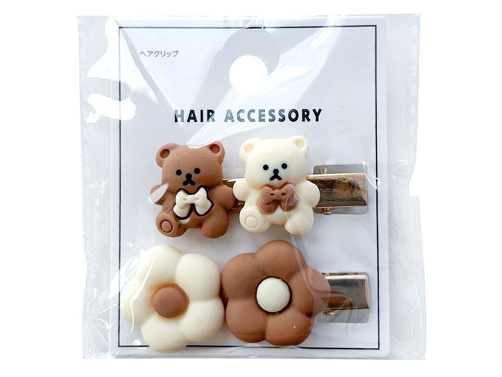 メタルヘアクリップ 2P ナチュラル - 100均 通販 ダイソーネット