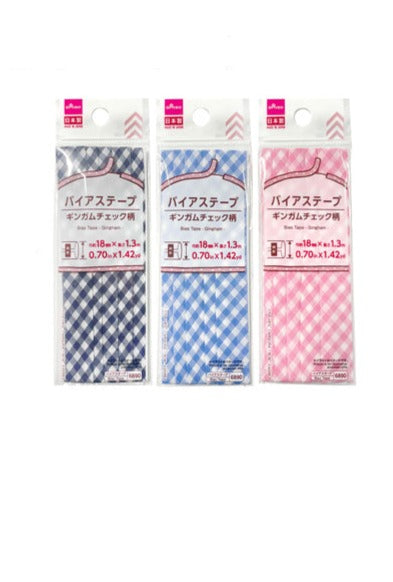 うさ　バイアステープ　【80m/25mm/ノーマルベージュ/チェック】 バイアステープ（ギンガムチェック柄） - 100均 通販 ダイソーネット