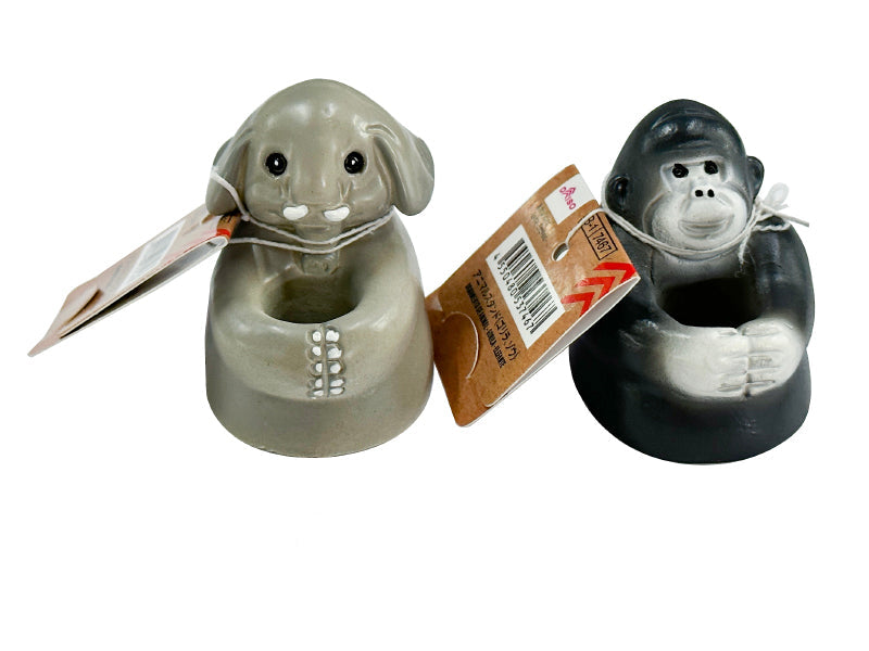 #動物 置物 13体まとめ売り/象 ラクダ、うさぎ、ゴリラ、コアラ　S-B12 アニマルスタンド（ゴリラ、ゾウ） - 100均 通販 ダイソーネットストア