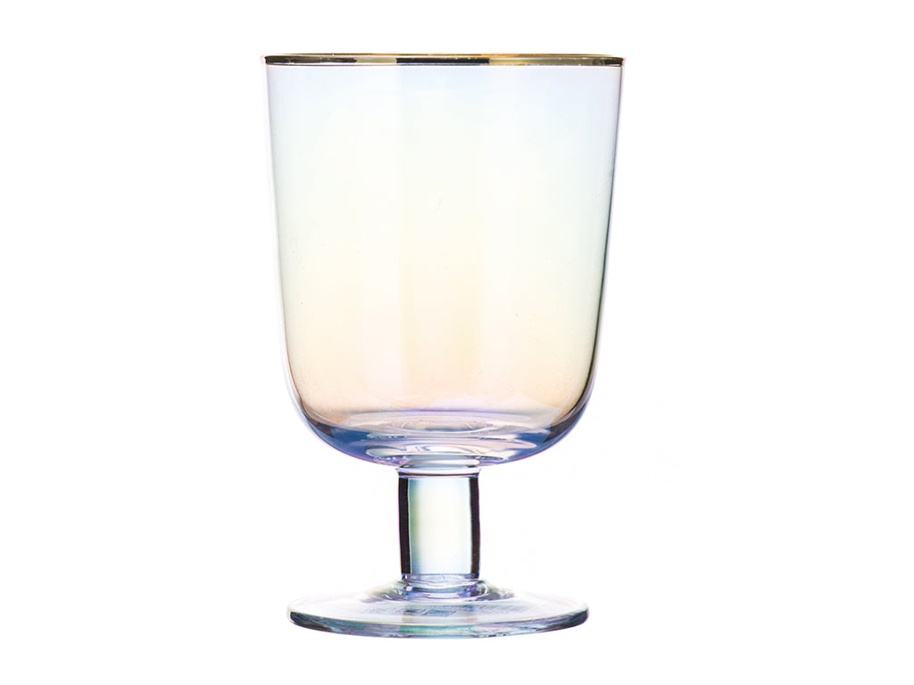 ゴールドラインステムグラス（オーロラ、400mL） - スリーピー