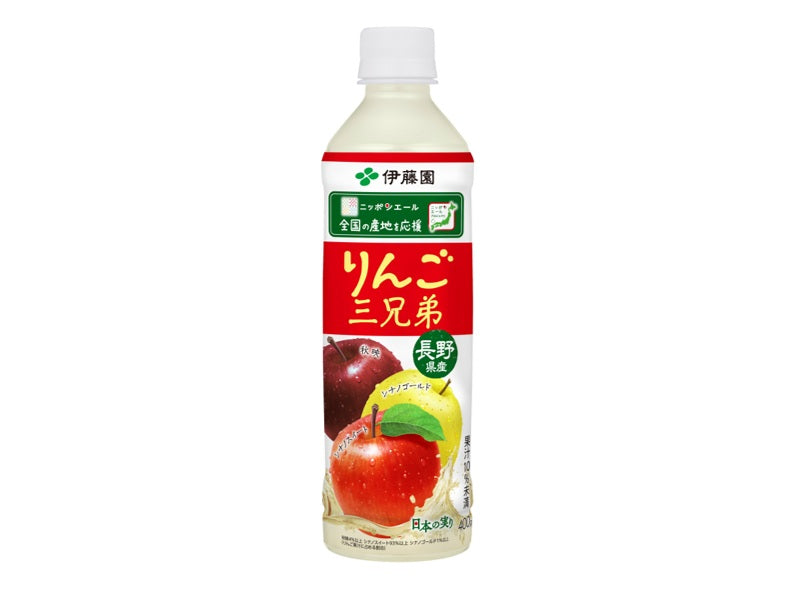 りんご　3点 伊藤園 ニッポンエール長野県産りんご三兄弟400g - 100均 通販
