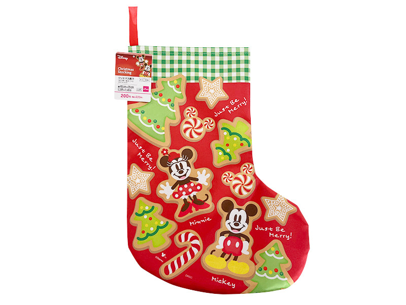 クリスマス靴下、CHCF（ミッキー＆ミニー） - 100均 通販 ダイソー