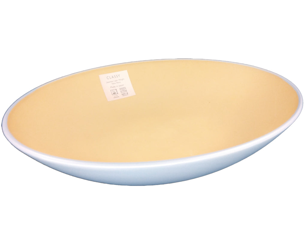 CLASSY オーバルプレート（食洗機対応、BL） - スリーピー