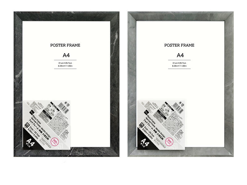 枠細フォトフレーム（A4、大理石柄） - 100均 通販 ダイソーネット