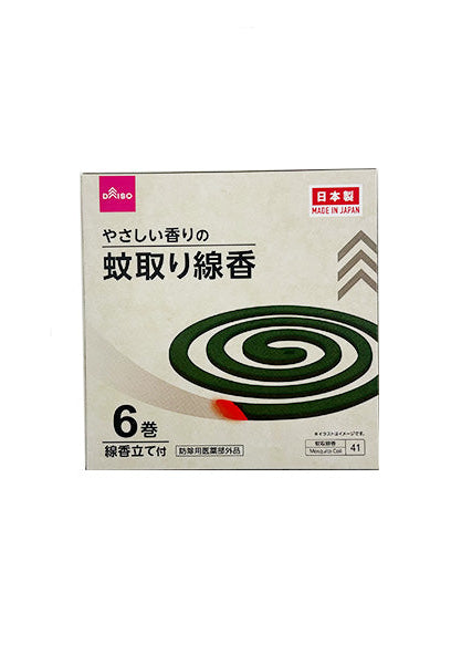 蚊取線香（レギュラー、6巻） - 100均 通販 ダイソーネットストア【公式】
