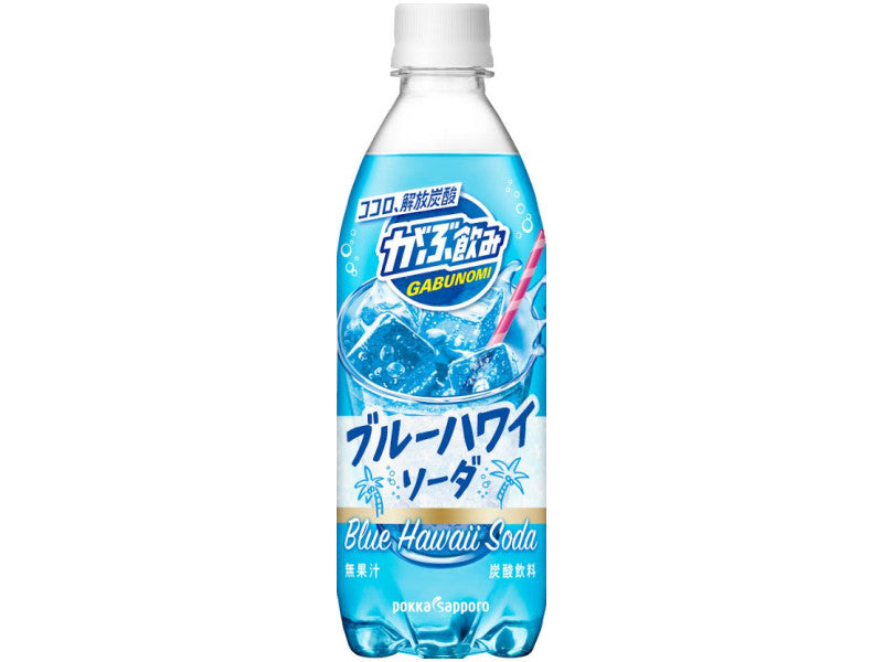 ポッカサッポロ がぶ飲みブルーハワイソーダ 500ml - 100均 通販