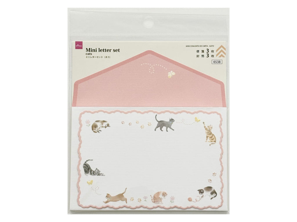 ミニレターセット（ネコ） - 100均 通販 ダイソーネットストア【公式】