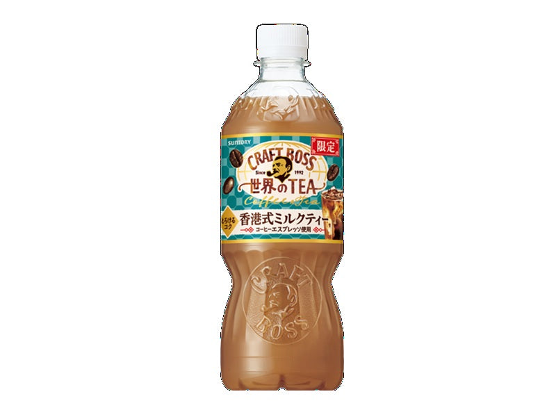 サントリー クラフトボス 世界のTEA 香港式ミルクティー 600ml