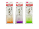 フォトキーホルダー(パープル、グリーン、イエロー)