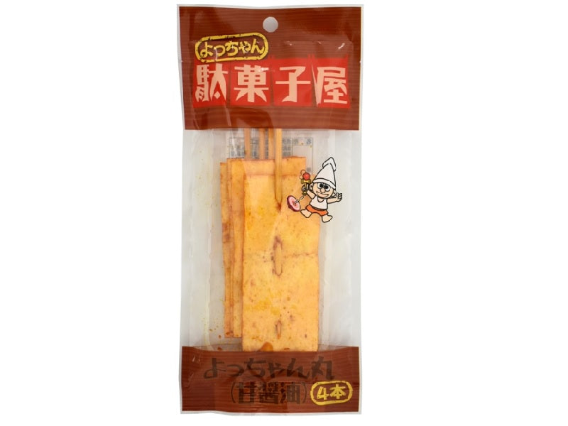 よっちゃん食品 駄菓子屋よっちゃん丸 4本 - 100均 通販 ダイソー