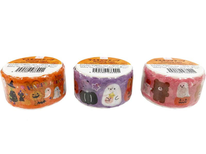 １００円マステ ハロウィンver.４個セット 100円マステ ハロウィンver.4個セット 100円マステ ハロウィンver