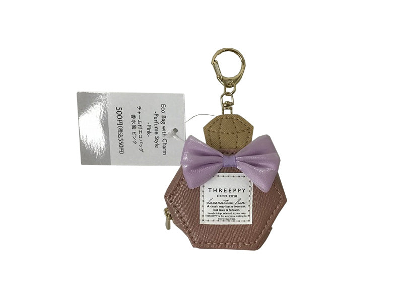 チャーム付エコバッグ（香水風、PK） - スリーピーネットストア通販