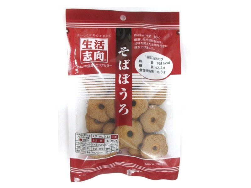 生活志向 そばぼうろ 50g - 100均 通販 ダイソーネットストア【公式】
