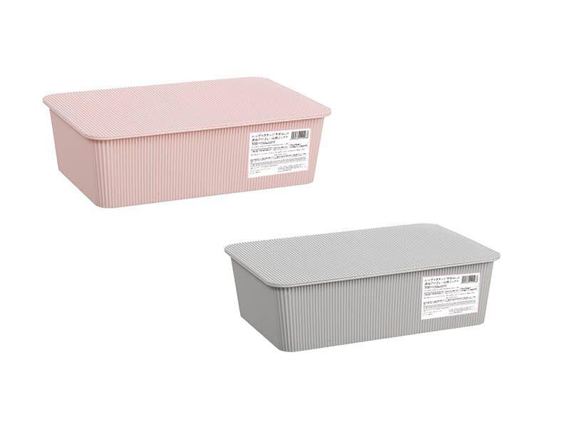 蓋付収納ボックス（ストライプ） - スリーピーネットストア通販【公式】