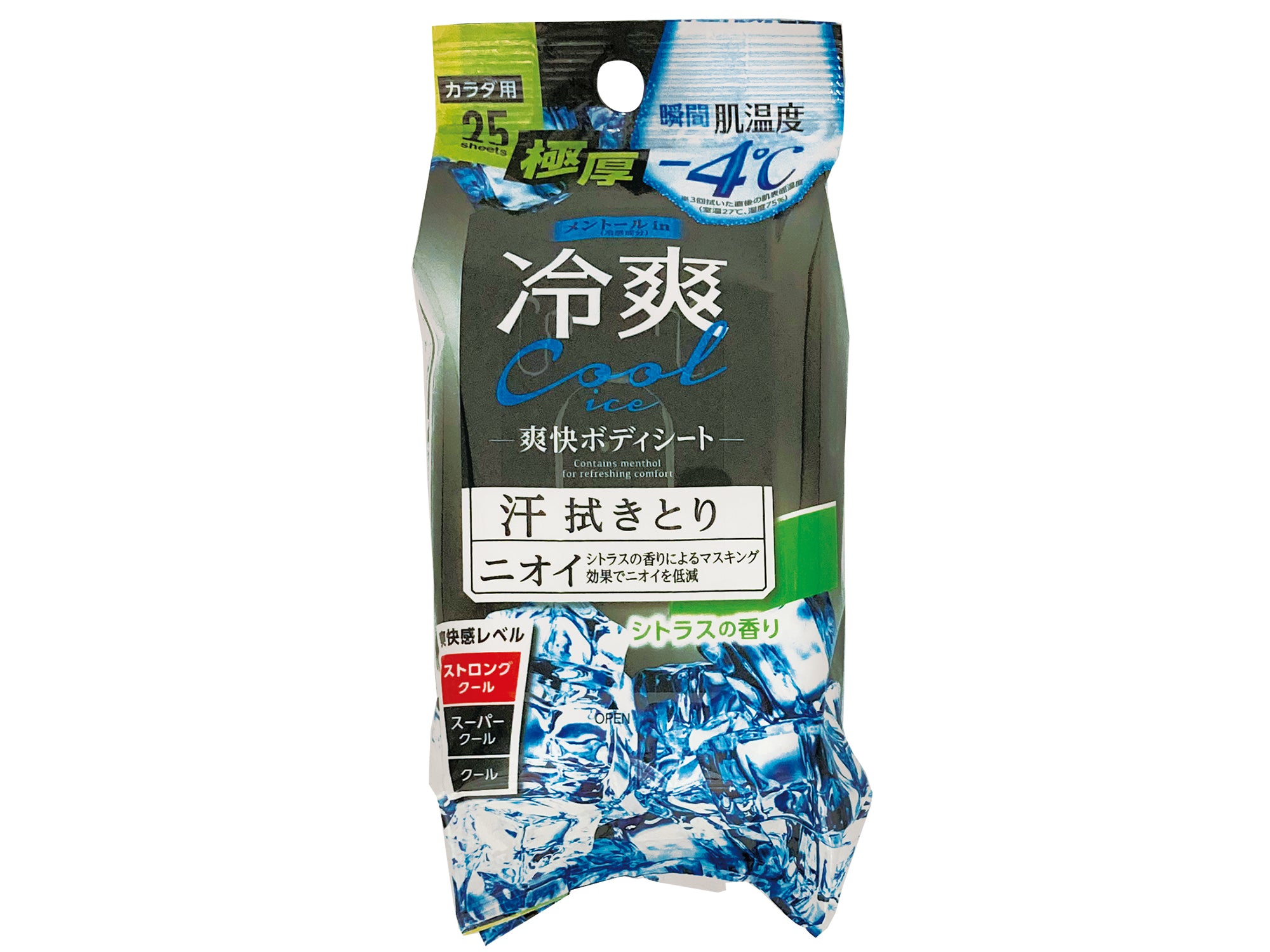 ボディシート（極厚、25枚、シトラス） - 100均 通販 ダイソーネット