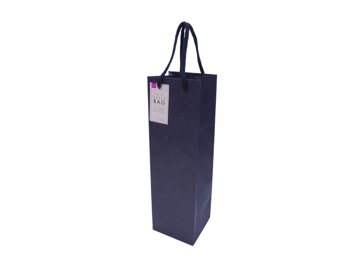 クラフト紙袋（ワイン用、ブルー、11cmx36cmx10.5cm） 【公式】DAISO（ダイソー）ネットストア