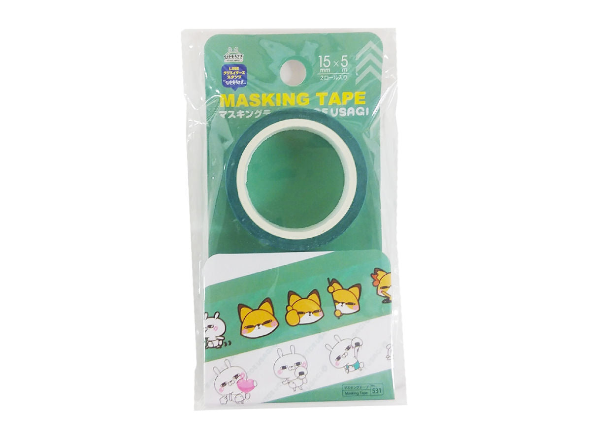 マスキングテープ（ひとえうさぎ） - 100均 通販 ダイソーネットストア