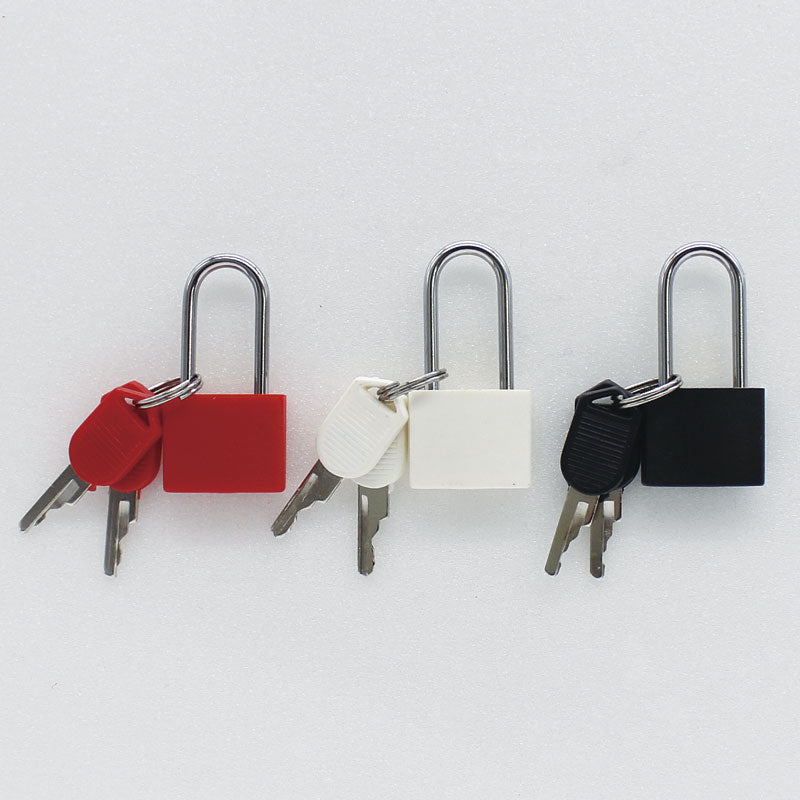 簡易 カラー南京錠 フックバーの長いタイプ - 100均 通販 ダイソー